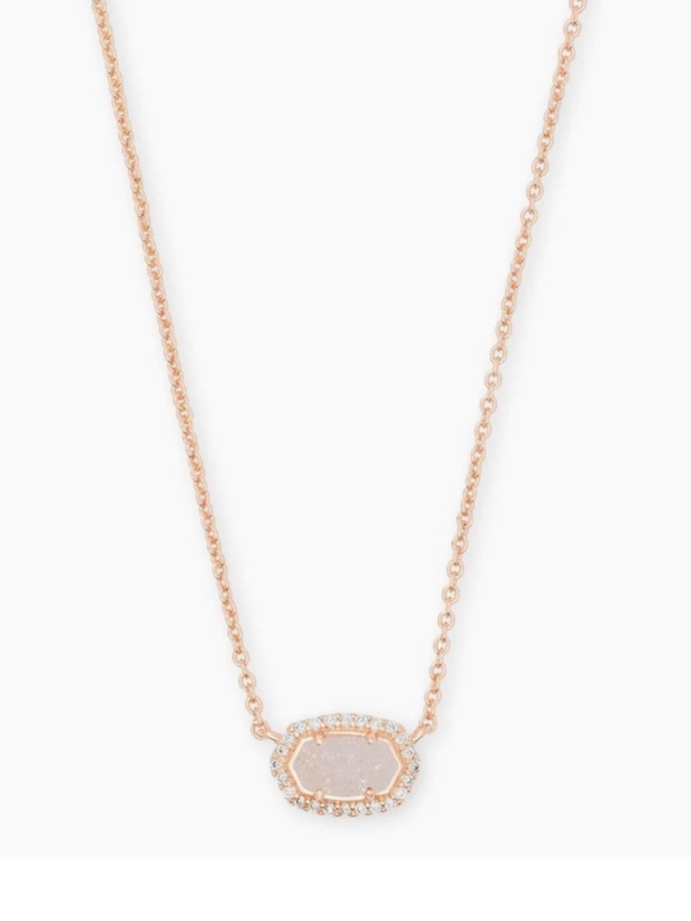 Kendra Scott Chelsea druzy necklace NWT